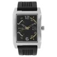 Sonata Quartz Analog Black Dial Plastic Strap Watch for Men