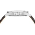 Xylys Automatic Analog White Dial Grey Leather Strap Watch For Men - image number 2