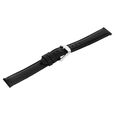 16 mm Black Genuine Leather Strap for Women - image number 3