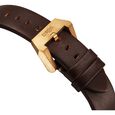 Xylys Quartz Analog Brown Dial Brown Leather Strap Watch For Men - image number 3