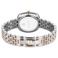 Titan Aura Quartz Analog White Mother Of Pearl Dial Rose Gold and Silver Stainless Steel Strap Watch for Women - image number 4