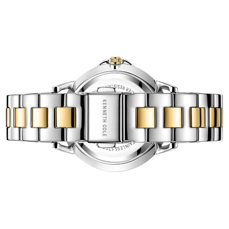 Kenneth Cole Quartz Multifunction Silver Dial Stainless Steel Strap Watch for Women - image number 2