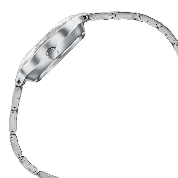 Sonata Festive Quartz Analog Silver Dial Silver Metal Strap Watch For Women - image number 4