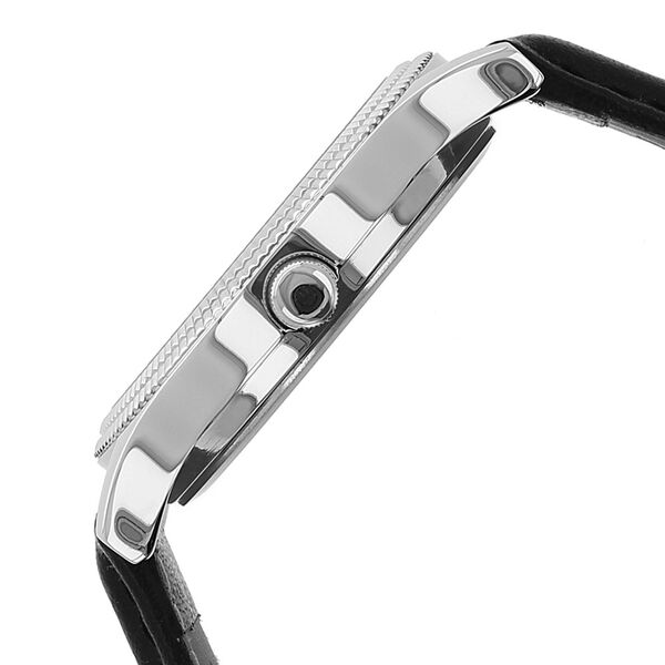 Titan Karishma Black Dial Analog with Day and Date Leather Strap Watch for Men - image number 2