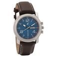 Fastrack Quartz Analog with Day and Date Blue Dial Leather Strap Watch for Guys - image number 0