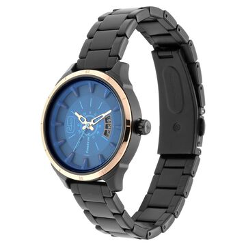 Fastrack All Nighters Quartz Analog Blue Dial Stainless Steel Strap Watch for Girls