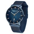 Kenneth Cole Blue Dial Quartz Analog with Date Stainless Steel Strap Watch for Men - image number 2