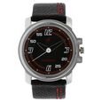 Fastrack Quartz Analog Black Dial Leather Strap Watch for Guys - image number 0