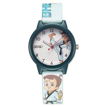 Zoop By Titan Chhota Bheem Quartz Analog Multicoloured Dial Multicoloured Plastic Strap Watch For Kids