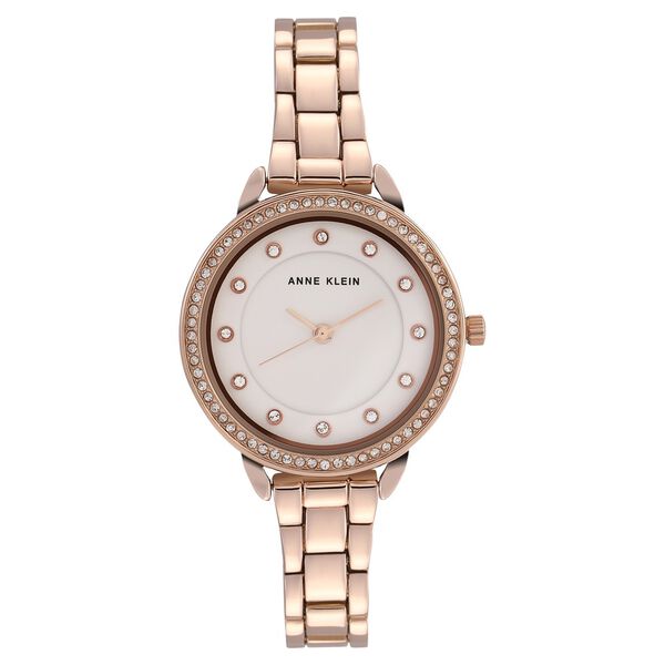 Anne Klein Quartz Analog Silver Dial Metal Strap Watch for Women - image number 0