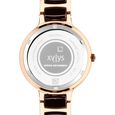Xylys Swiss Analog Rose Gold Steel And Ceramic Strap Mother Of Pearl Dial Watch For Women - image number 4