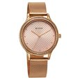 Titan Purple Superheads Quartz Analog Rose Gold Dial Rose Gold Stainless Steel Strap Watch For Women - image number 1