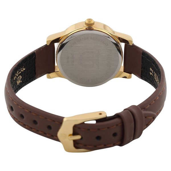 Titan Quartz Analog with Date Champagne Dial Watch for Women - image number 2
