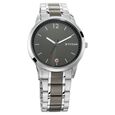 Titan Men's Timeless Style Watch: Refined Anthra Dial and Metal Strap - image number 0