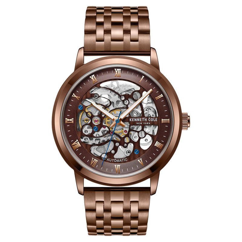 Kenneth Cole Analog Brown Dial Watch for Men
