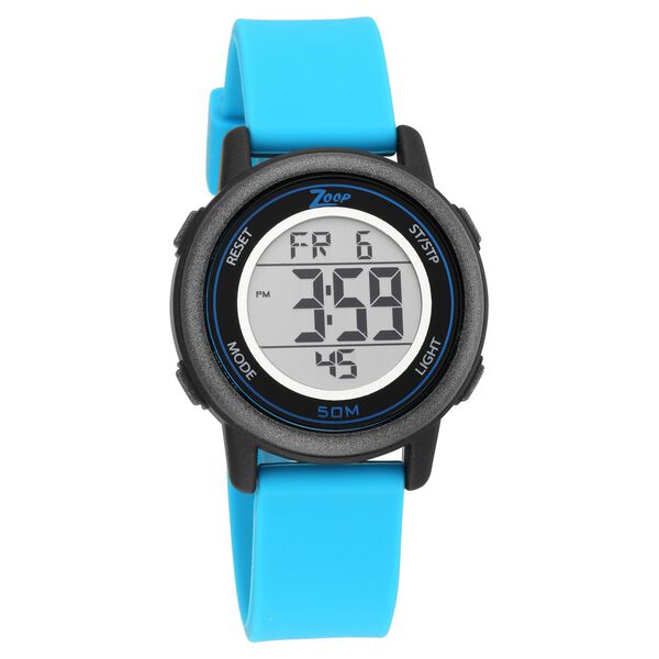 Zoop Digital Watch with Digital Dial & Blue Strap for Girls Kids, from House of Titan - image number 0