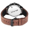 Titan Octane Cred Analog with Black Dial Brown Leather Strap Watch for Men - image number 4