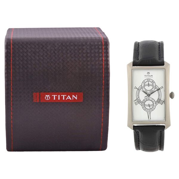Titan Quartz Analog White Dial Watch for Men - image number 4