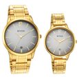Titan Bandhan Anthracite Dial Analog Leather Strap watch for Couple