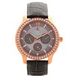 Titan Quartz Analog Mother of Pearl Dial Leather Strap Watch for Women - image number 0