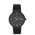 Titan Quartz Analog with Date Black Dial Leather Strap Watch for Men - image number 0