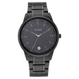 Titan Minimals Quartz Analog with Date Black Dial Black Metal Strap Watch For Men - image number 1