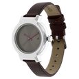Fastrack Motorheads Quartz Analog Grey Dial Leather Strap Watch for Girls - image number 1