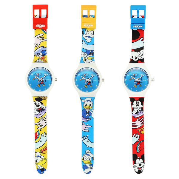 Zoop By Titan Disney Interchangeable Quartz Analog Blue Dial Plastic Strap Watch For Kids - image number 3