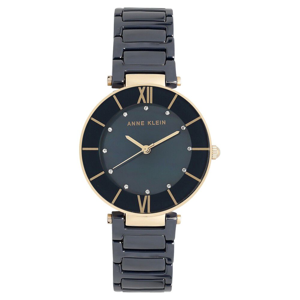 Buy Online Anne Klein Quartz Analog Mother of Pearl Dial Ceramic