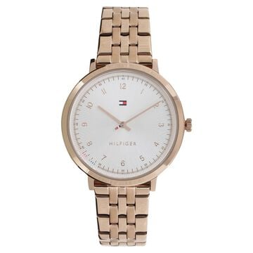 Tommy Hilfiger Quartz Analog Silver Dial Stainless Steel Strap Watch for Women
