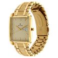 Titan Quartz Analog with Day and Date Champagne Dial Stainless Steel Strap watch for Men - image number 1