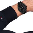 Tommy Hilfiger Quartz Multifunction Black Dial Black Stainless Steel Strap Watch For Men - image number 4