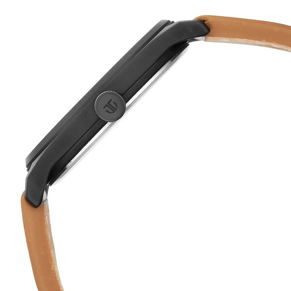 Titan Neo Basics Analog with Beige Dial Brown Leather Strap Watch for Men - image number 5