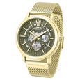 Kenneth Cole Automatic Automatic Green Dial Golden Stainless Steel Strap Watch For Men - image number 1
