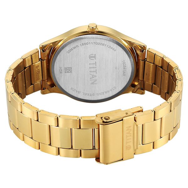 Titan Karishma Regal Classic Day-Date Men's Dress Watch - image number 4