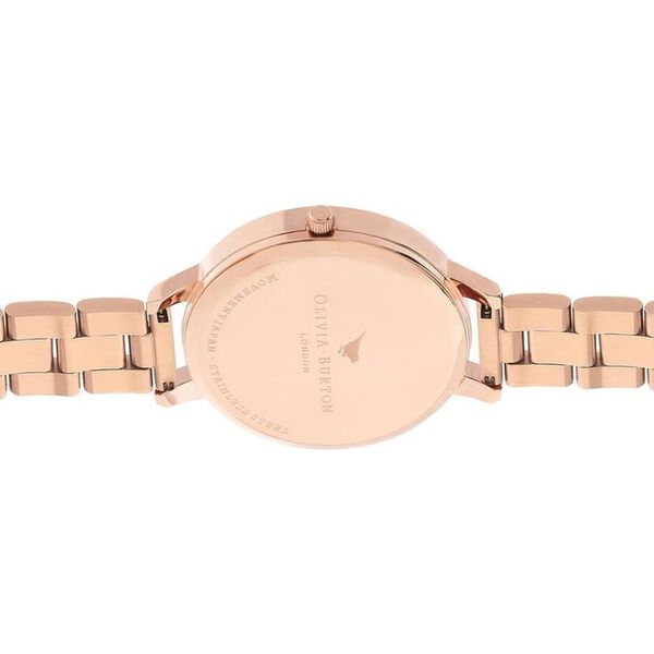 Olivia Burton Quartz Analog Multicoloured Dial Stainless Steel Strap Watch for Women - image number 2