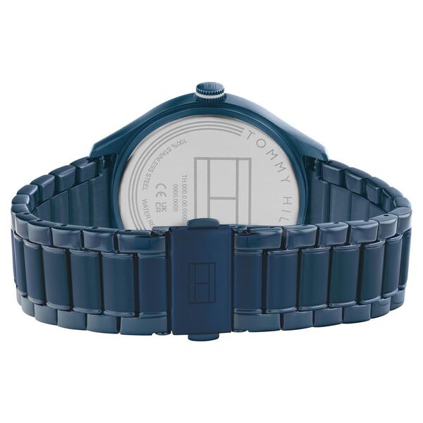 Tommy Hilfiger Quartz Analog with Day and Date Blue dial Stainless Steel Strap Watch for Women - image number 2