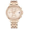 Tommy Hilfiger Quartz Multifunction Rose Gold Dial Stainless Steel Strap Watch for Women - image number 0