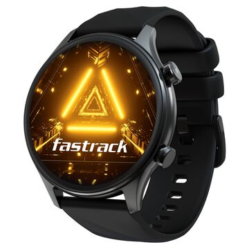 Fastrack Optimus 2 Pro 3.63 cm AMOLED, Advanced Blazing Fast UI, AOD, Metal Case, IP68, Working Crown Smartwatch