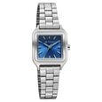 Titan Workwear Essentials Quartz Analog Blue Dial Silver Stainless Steel Strap Watch For Women - image number 1