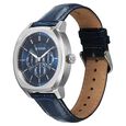 Titan Regalia Arc Analog with Day Date Second Subdial and Blue Dial Blue Leather Strap Watch for Men - image number 2