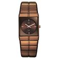 Vyb Nova By Fastrack Quartz Analog Brown Dial Brown Metal Strap Watch For Guys - image number 0