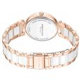 Kenneth Cole Quartz Analog White Dial White Stainless Steel & Ceramic Strap Watch For Women - image number 4