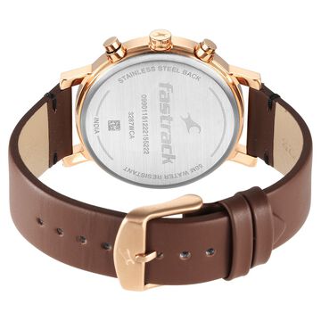 Fastrack Tick Tock White Dial Watch for Guys
