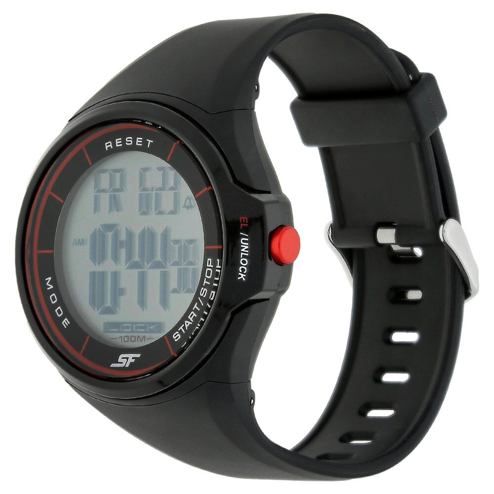 Buy Online SF Digital Dial Plastic Strap Watch for Men np7992pp01 Titan