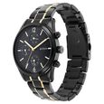 Titan Black and Gold Anthracite Dial Analog Stainless Steel Strap watch for Men - image number 3