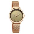 Fastrack Stunners Quartz Analog Green Dial Rose Gold Stainless Steel Strap Watch For Girls - image number 1