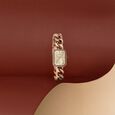 Poze By Sonata Quartz Analog Rose Gold Dial Rose Gold Metal Strap Watch For Women - image number 0
