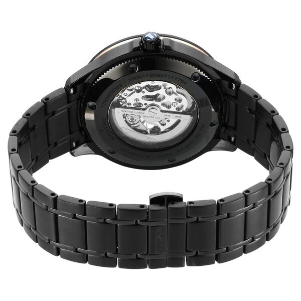 Titan Automatic Black Dial Stainless Steel Strap Watch for Men - image number 5