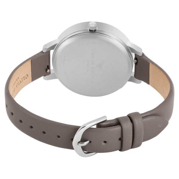 Olivia Burton Quartz Analog Multicoloured Dial Leather Strap Watch for Women - image number 4
